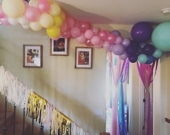 Rainbow Balloon Garland DIY Kit Hombre Tema