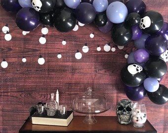 Halloween Balloon Garland DIY Kit Witches Spell Theme