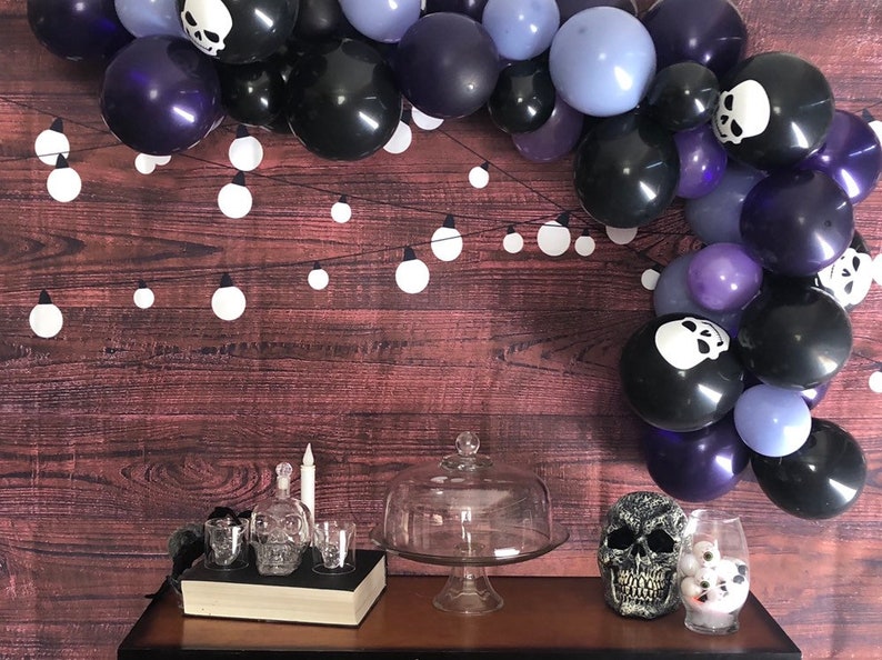 Halloween Balloon Garland DIY Kit Witches Spell Theme image 1