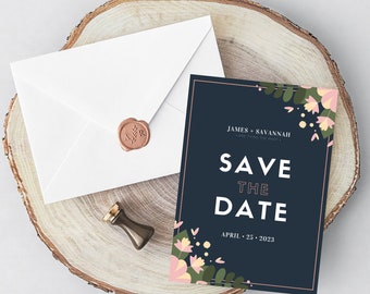 Save the Date Invitation 4 x 6 inch