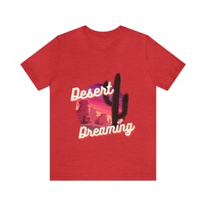 Desert Dreaming Country Western Graphic T Shirt Short Sleeve Tee image 6