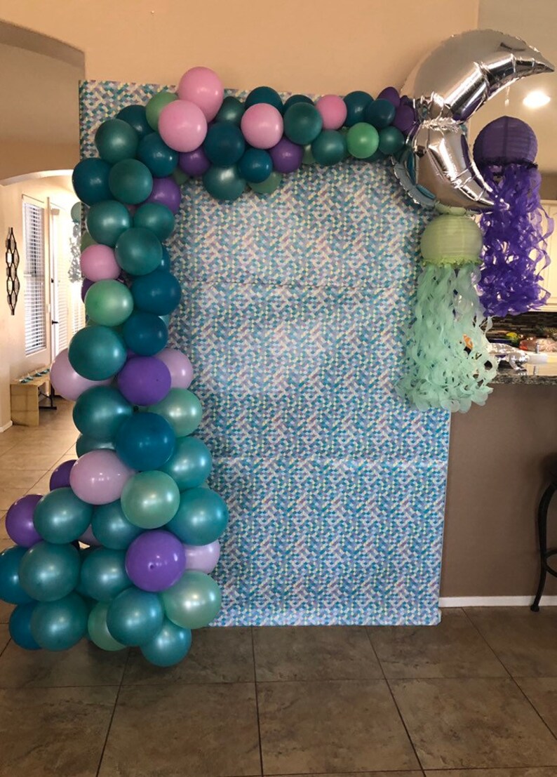 Mermaid Tail Balloon Garland DIY Kit Etsy