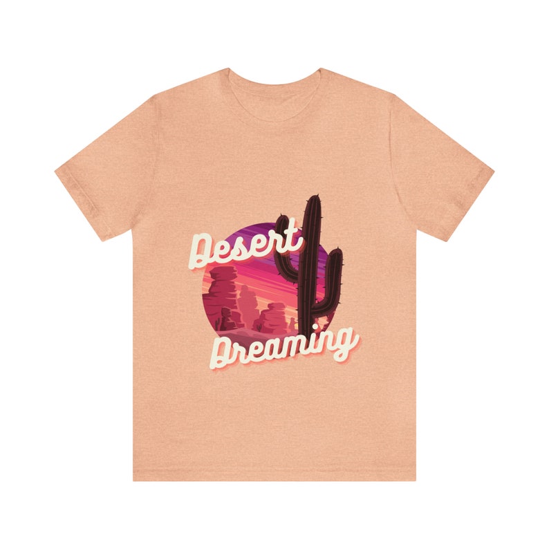 Desert Dreaming Country Western Graphic T Shirt Short Sleeve Tee image 9