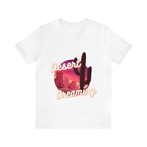 Desert Dreaming Country Western Graphic T Shirt Short Sleeve Tee image 8