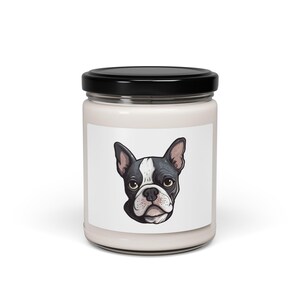 French Bulldog Scented Soy Candle, Cozy Home Decor, Pet Lover Gift, Relaxation, Birthday Present, Aromatherapy Candle