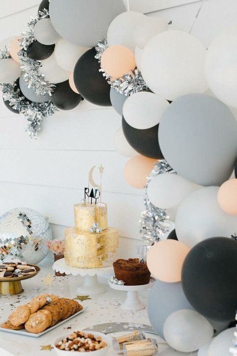 Balloon Garland DIY Kit Posh Glam Theme Etsy