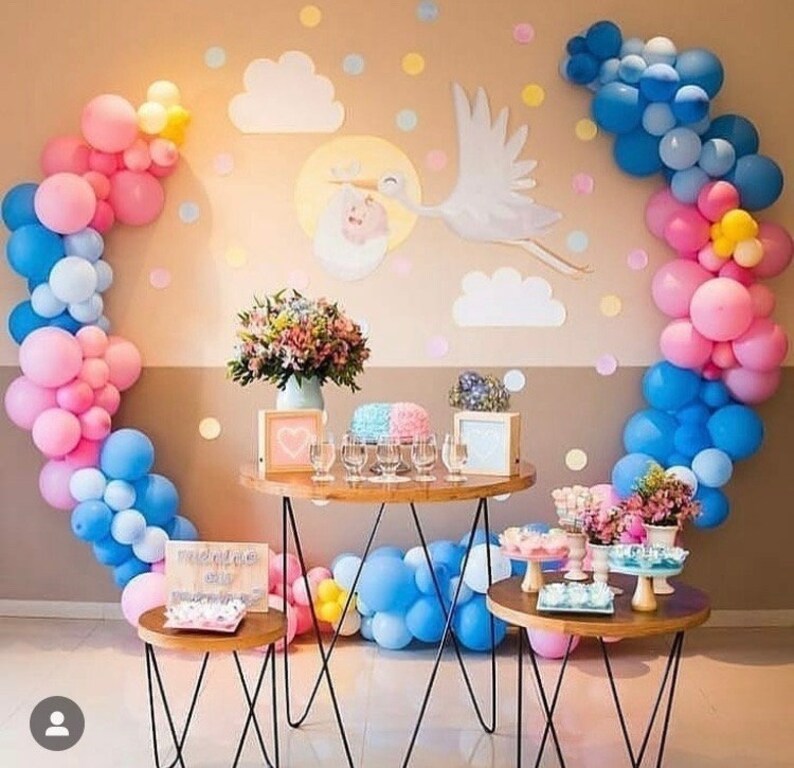 Balloon Garland DIY Kit Gender Reveal Theme