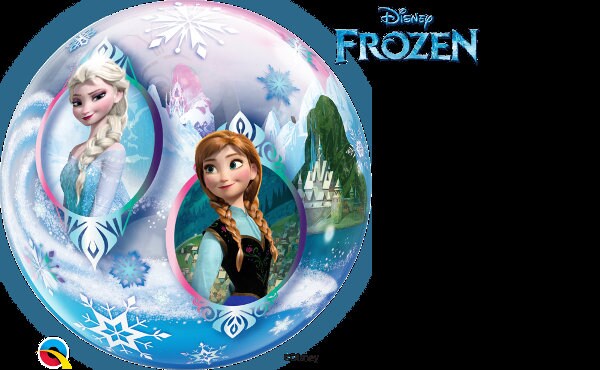 Various Disney Movie Character Bubble Balloons