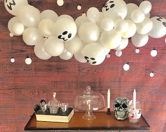 Globo de Halloween Guirnalda DIY Kit Celebraciones Fantasmales Tema