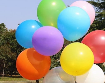 Globo de látex jumbo de 36 pulgadas en colores surtidos Artículo adicional