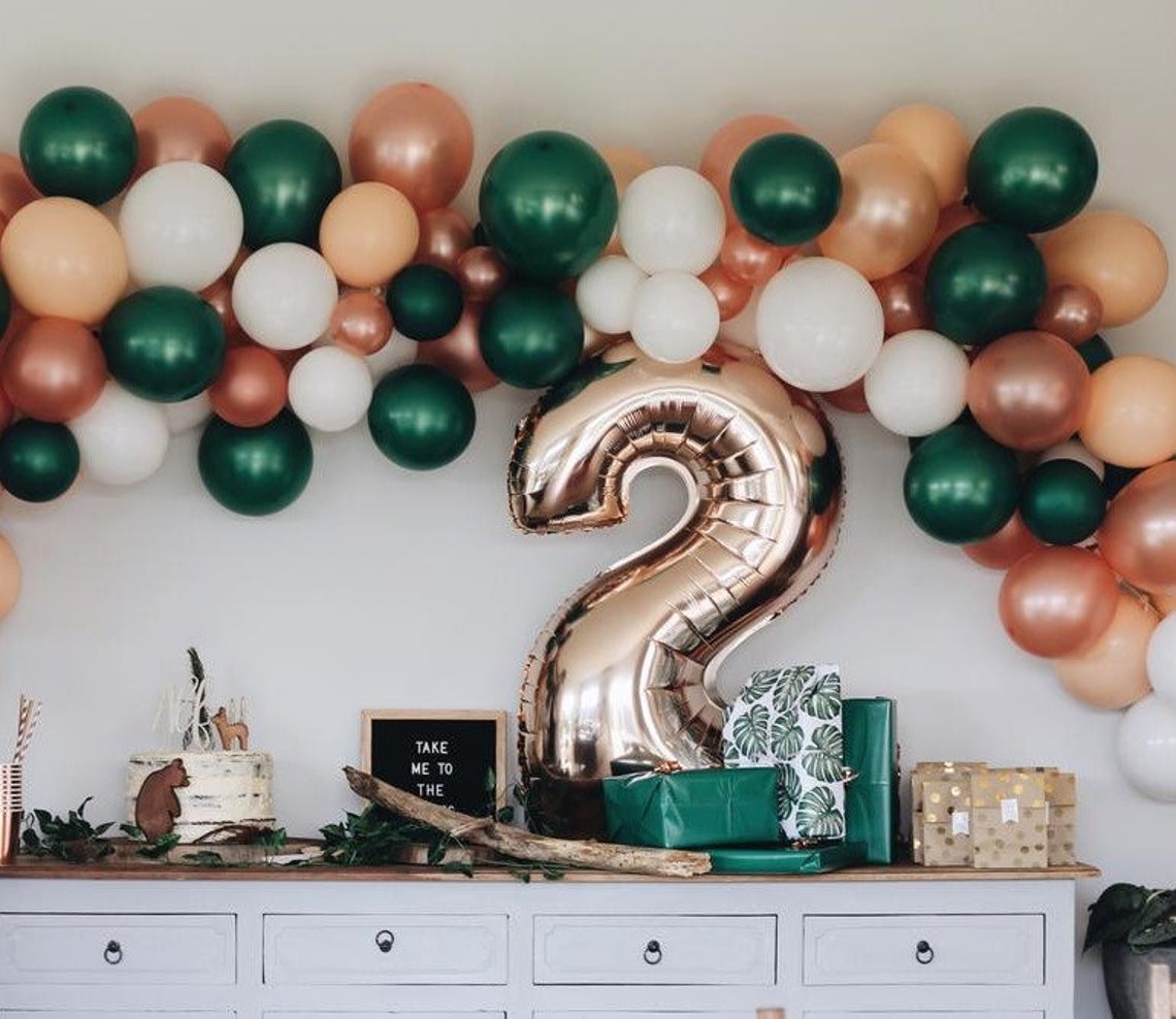 Emerald Green Balloon Garland DIY Kit Emerald City Green Etsy