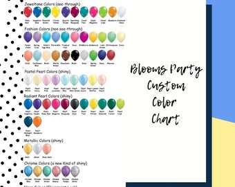 Custom Color DIY Balloon Garland Custom Balloon Garland Kit Baby Shower / Birthday Party Ideas / Wedding / Bridal Shower