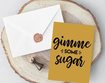 Gimme Some Sugar Card Bundle - Love Cards- 4 Pack Bundle Greeting Cards