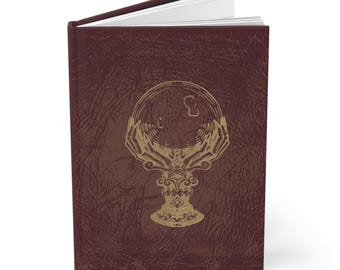 Cuaderno de ilustraciones de bola de cristal / Cuaderno de adivinación mística