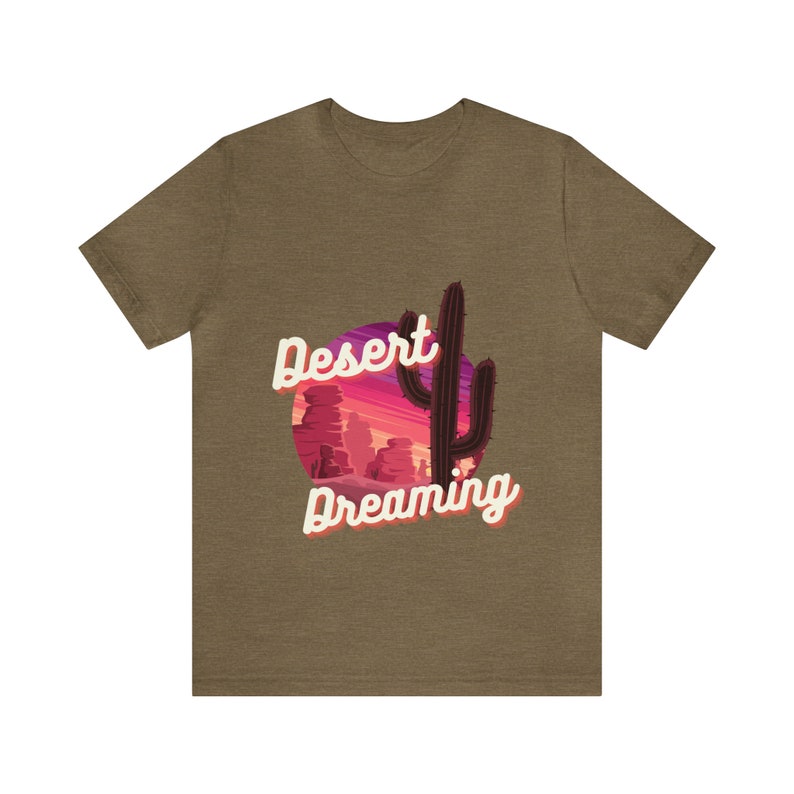 Desert Dreaming Country Western Graphic T Shirt Short Sleeve Tee image 10