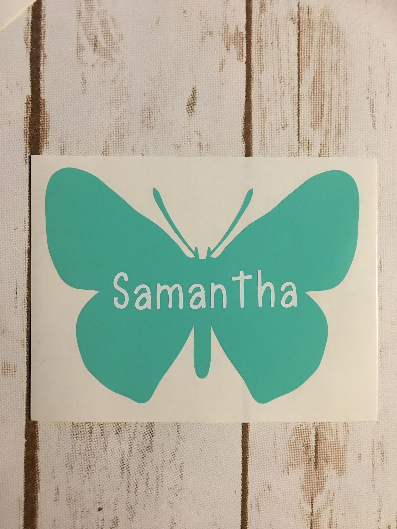 Butterfly Decal Custom Butterfly Decal Tumbler Decal Etsy