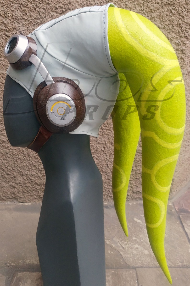 Hera Syndulla Latex Lekku 23.5 Goggles Flight Cap Etsy