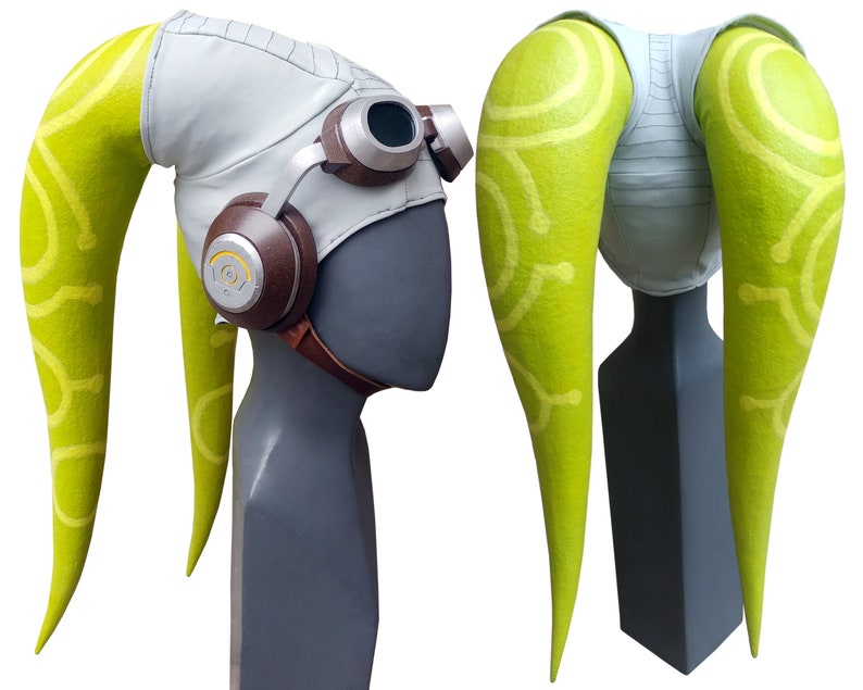 Hera Syndulla Latex Lekku 23.5 Goggles Flight Cap Etsy
