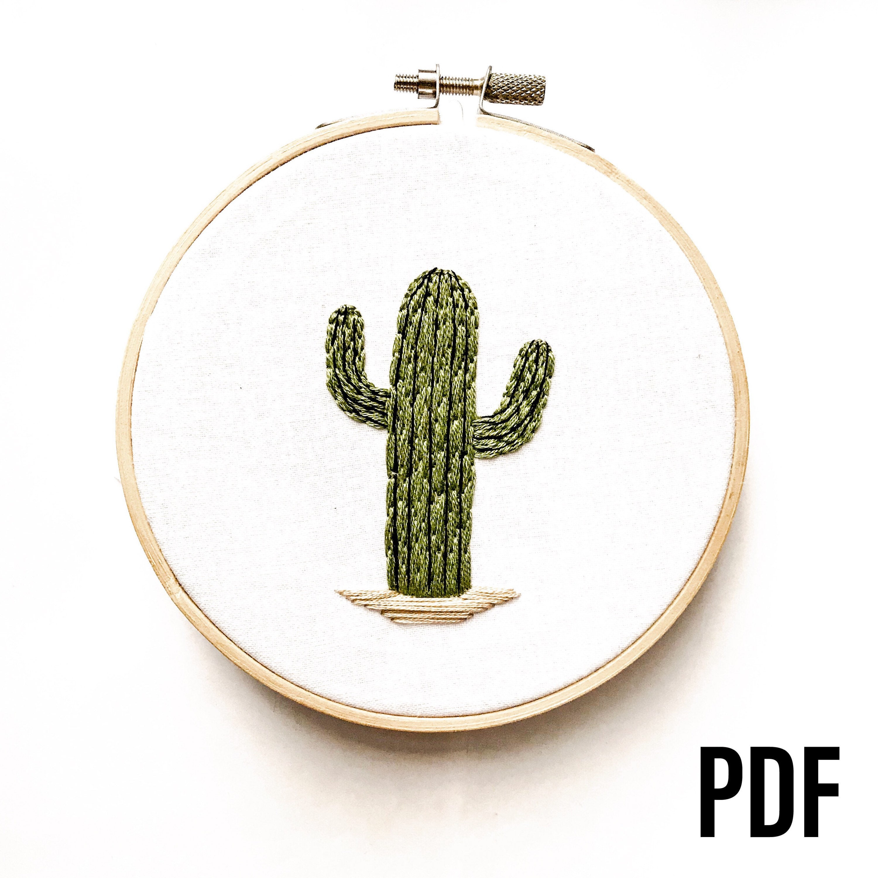 Cactus Embroidery Pattern Best Inspiration Design Cactus Embroidery Pattern Best Inspiration Design