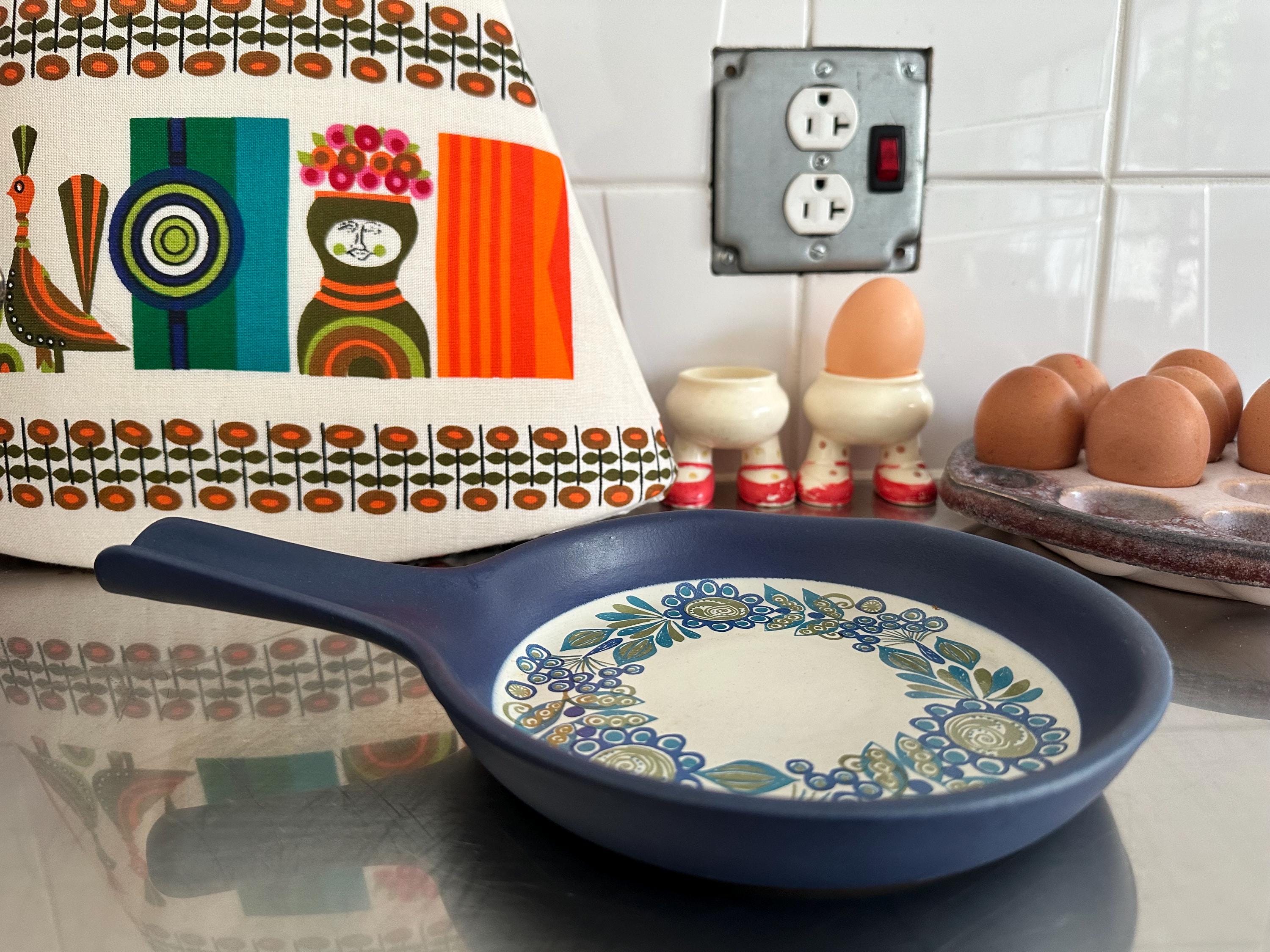 Figgjo Flint Norway Tor Viking Vulcanus Skillet Pan Flameware