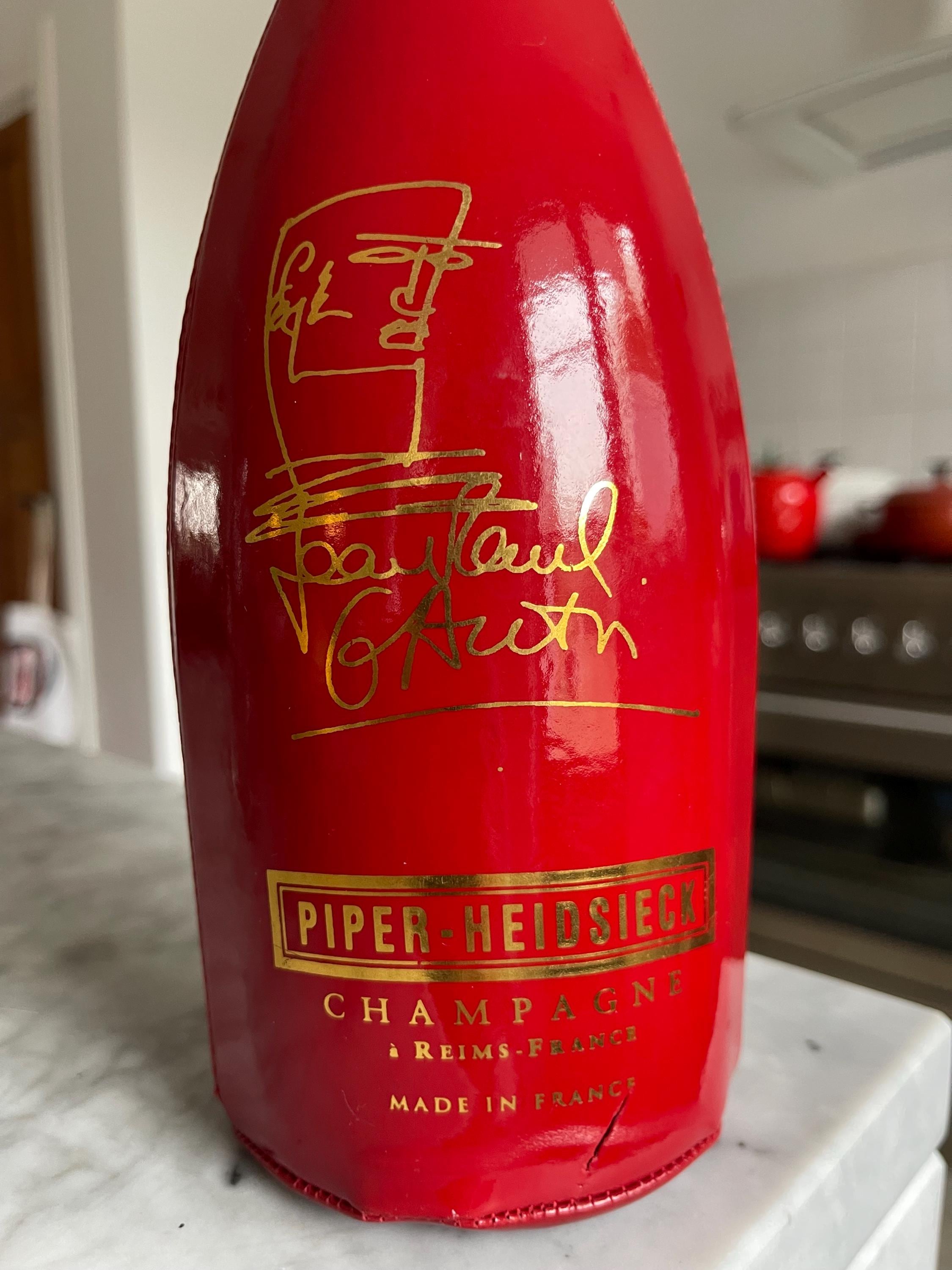 Piper Heidsieck Jean Paul Gaultier Champage Bottle Vintage Corset