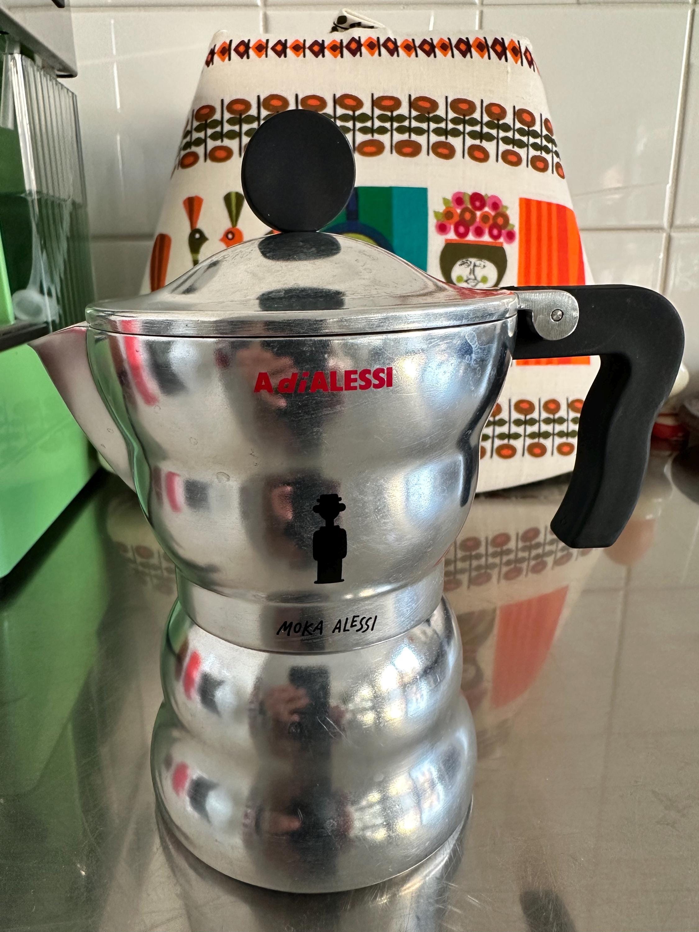 Alessi Moka Coffee Maker Percolator 15 Cl Postmodern Alessandro