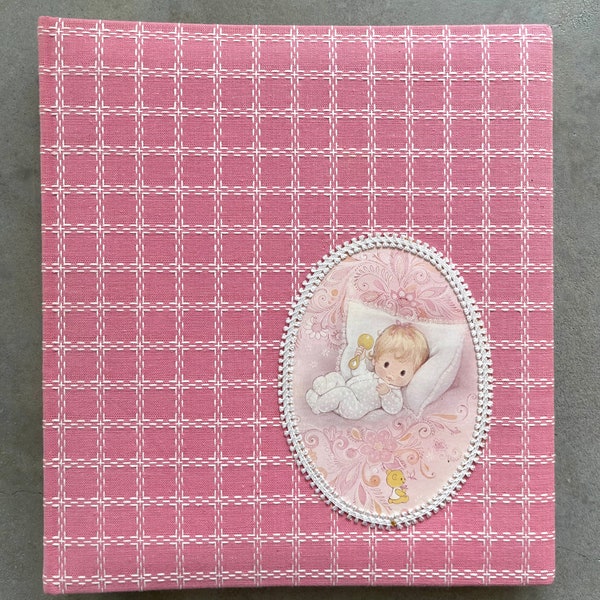 Fotoalbum Baby Photo book vintage baby girl pink