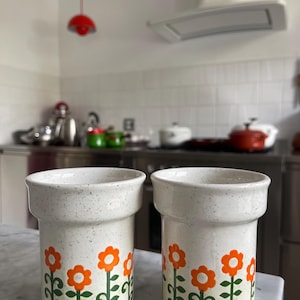 Potjes Mokken Bekers Waechtersbach ヴィンテージ セット