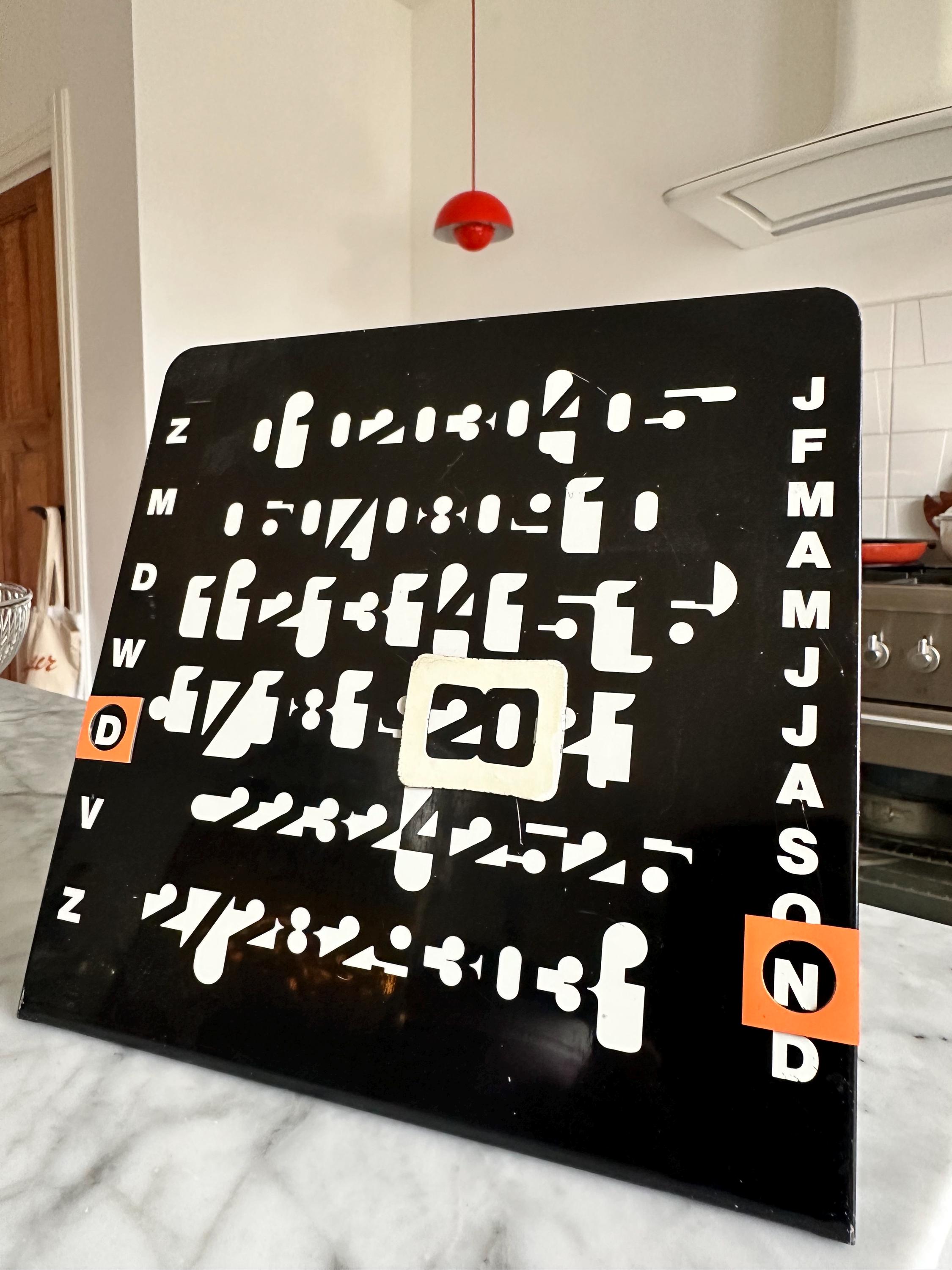 Imbroglio calendar インブログリオ カレンダー アンティーク