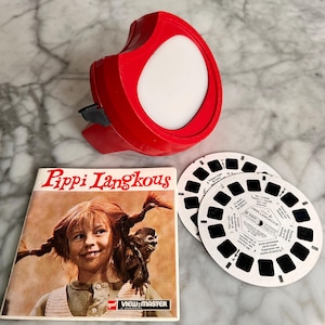 View-master 3D Vintage 80s Including 2 Reels Pippi Langkous - Etsy