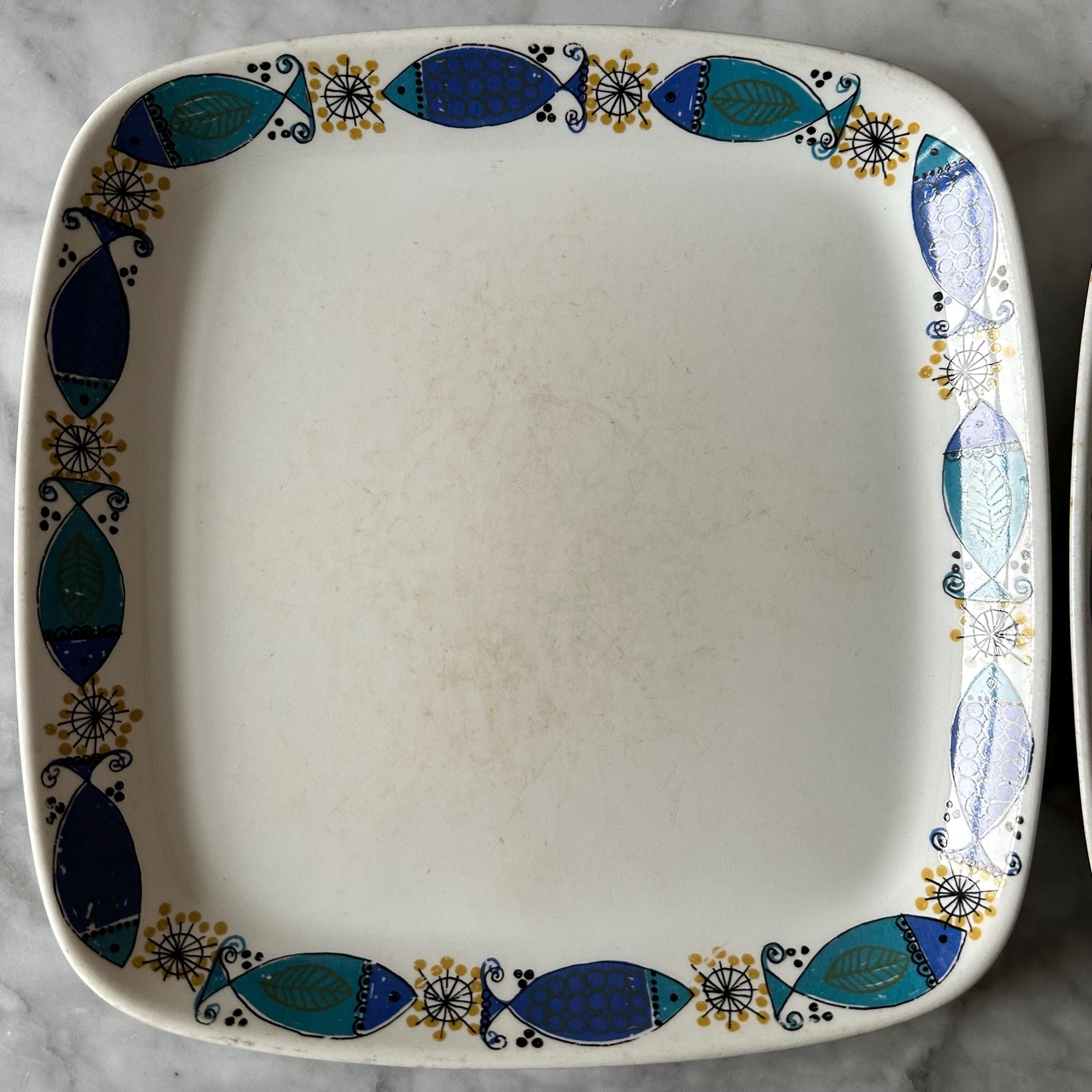 Norwegian fish plates - Etsy 日本