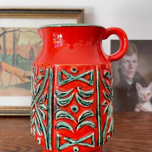 Vaaskan Ü-keramik Germany Orange vintage