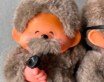 Monchhichi Vintage Sekiguchi Japan Grandpa and Grandma