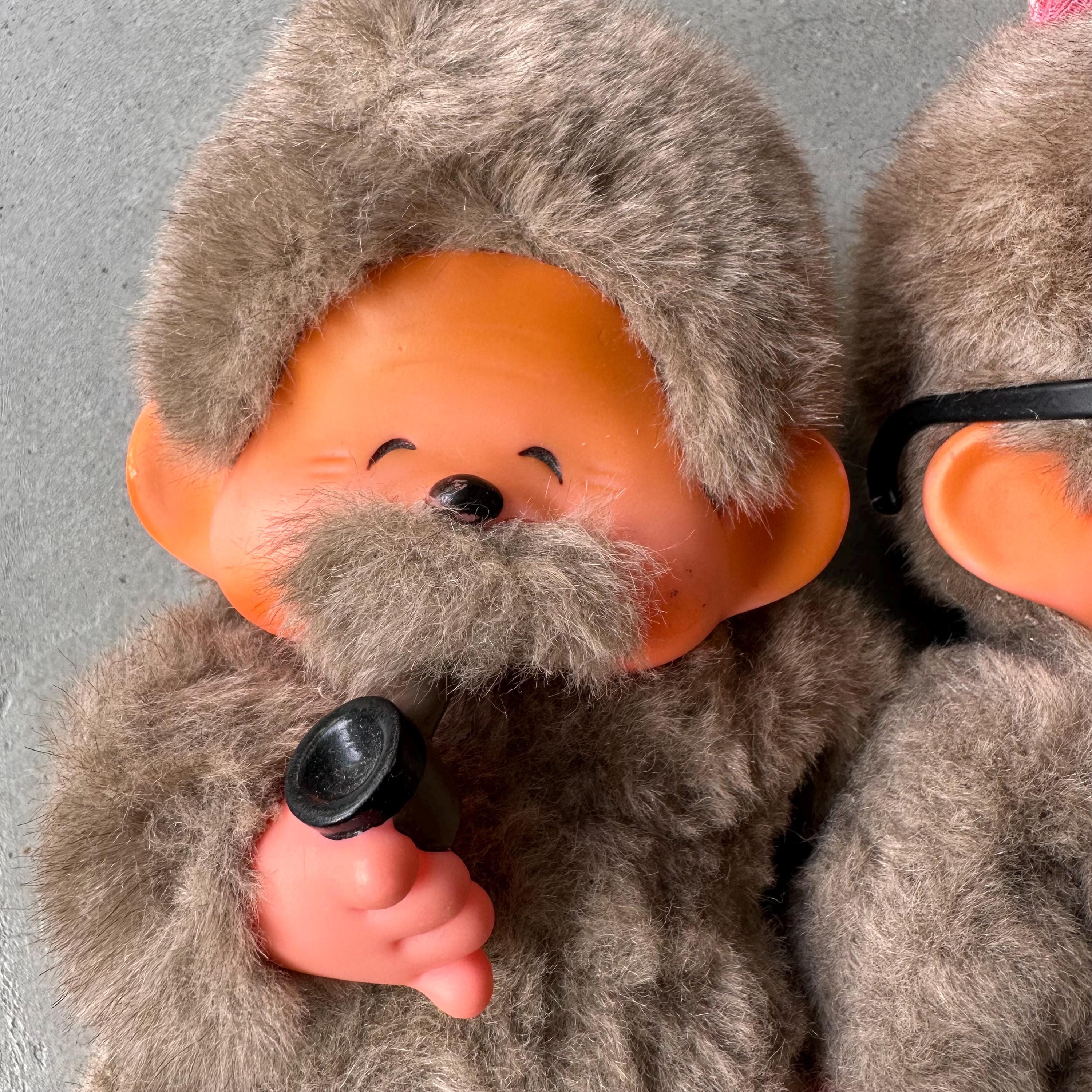 Monchhichi Vintage Sekiguchi Japan Grandpa and Grandma