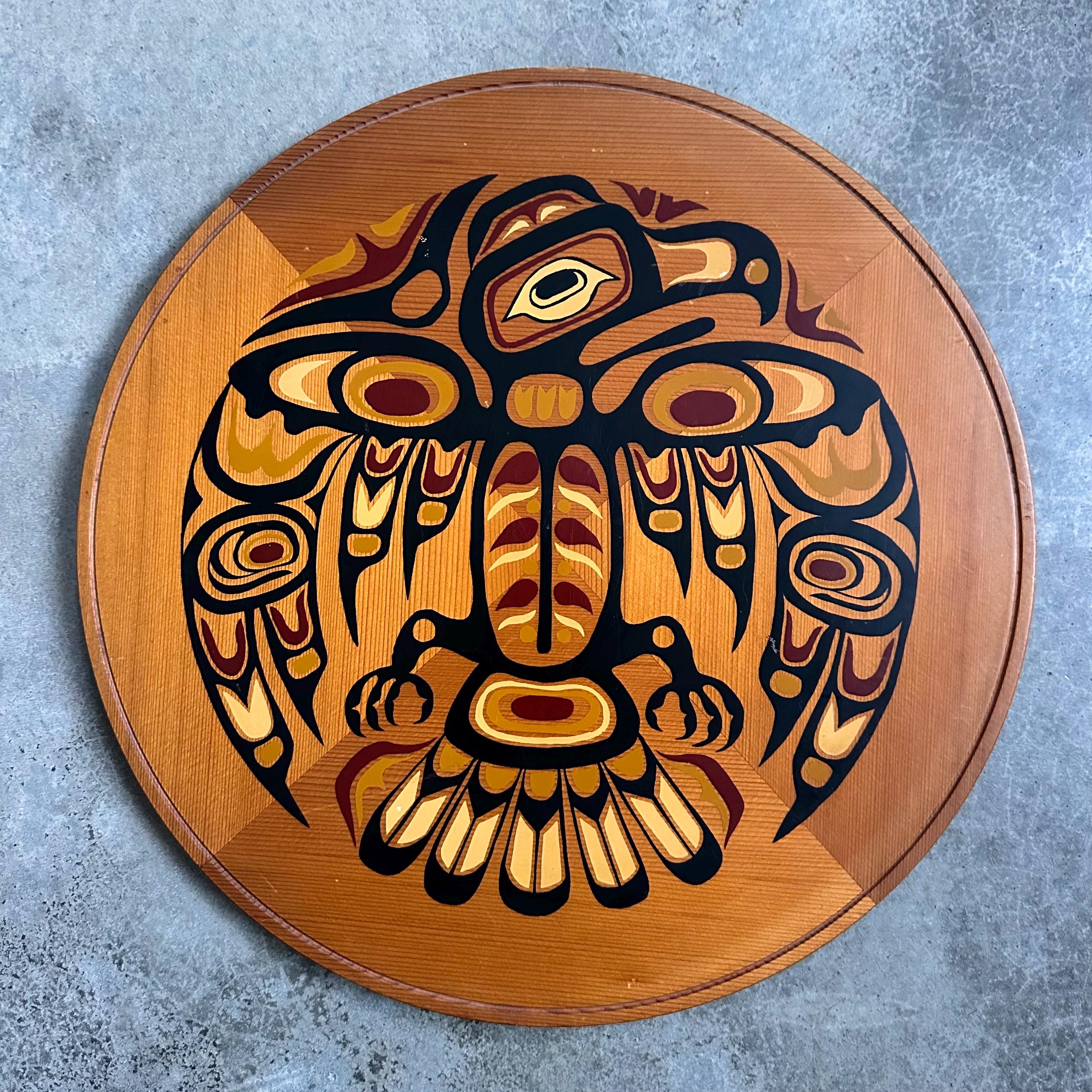 First Nations Artwork Legend of the Eagle Cedar Wood Red Cedar
