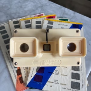ビンテージおもちゃ　stereoscope LESTRADE Lestrade Standard & Simplex Stereo Viewers | 1950s 1960s