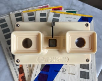 ビンテージおもちゃ　stereoscope LESTRADE Lestrade Standard & Simplex Stereo Viewers | 1950s 1960s