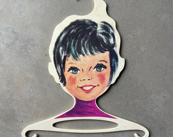 Strepp kledinghanger Kleerhanger baby vintage jaren zeventig Space age