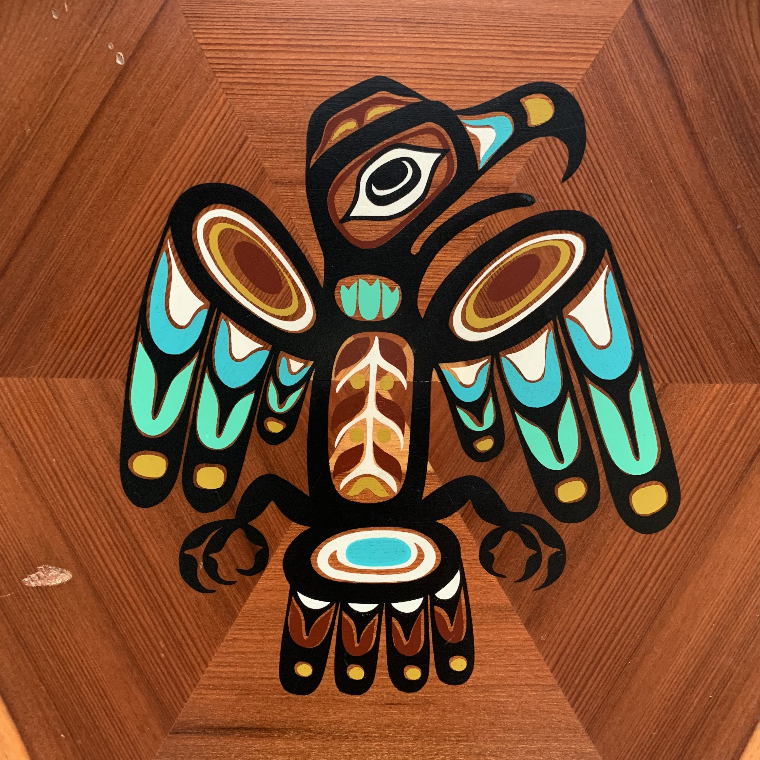 First Nations Kunstwerk Legend of the Eagle Cederhout Red Cedar