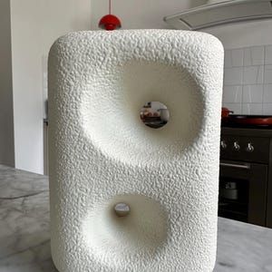 Bertoncello Ceramiche d&#39;Arte Włochy Roberto Rigon Wazon Modernistyczny Vintage, lata 70-te