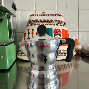Alessi Moka Kaffebryggare Perkolator 15 cl Postmodern Alessandro Mendini