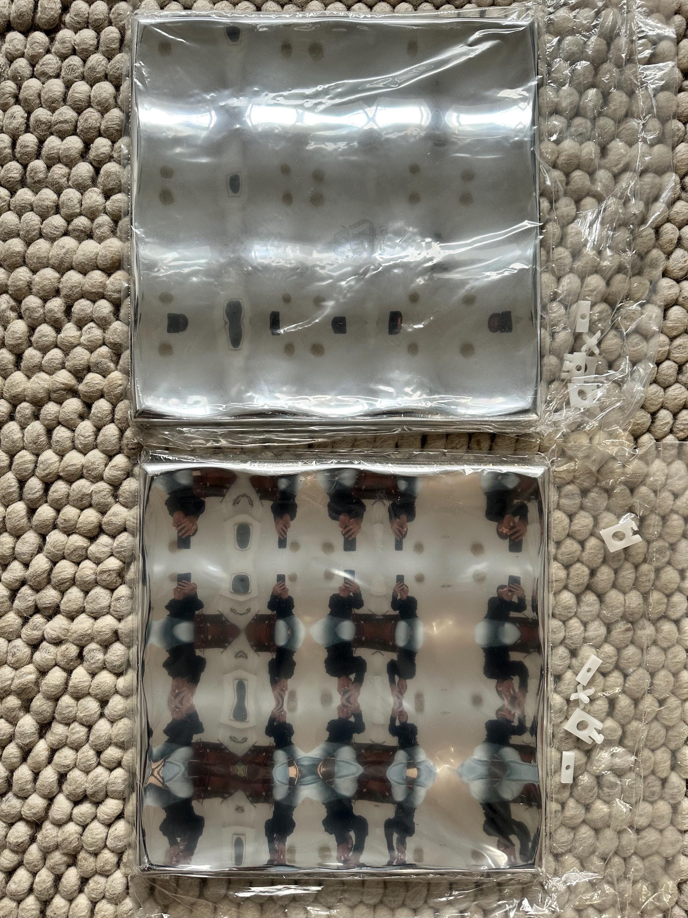 IKEA 追加写真　ジャンク品 ヴィンテージ Set of Two Wall Panels Ikea Space Age Vimsig Kurvig Vintage Chrome