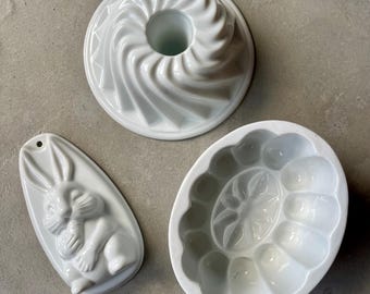 Rare Set of 4 LU PETIT-BEURRE Nantes Biscuit Rubber Coasters Made