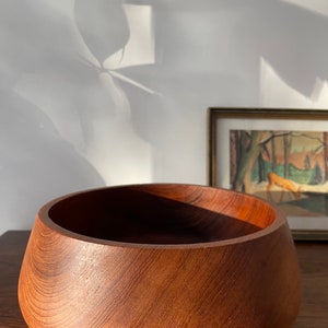 Nissenデンマークチークサラダボウル＆カトラリービンテージ