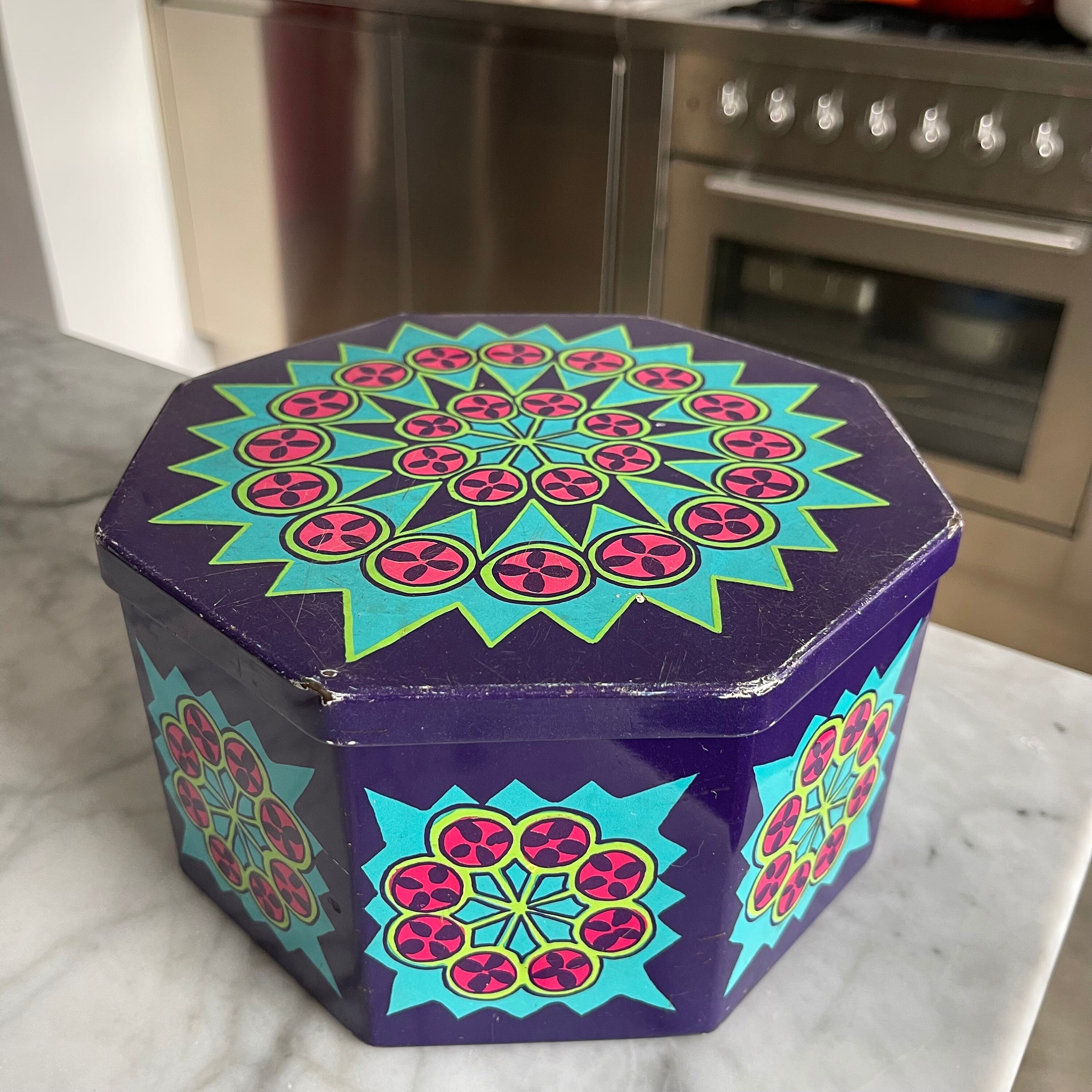 Ira Denmark Blik Tin Anita Wangel Vintage Mandala - Etsy