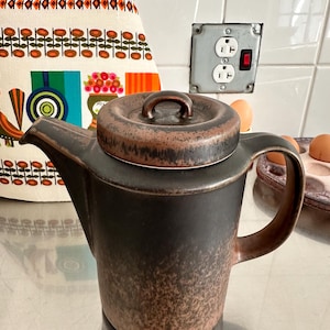 Ruska Arabia Finland MCM By Ulla Procope Stoneware Coffee Tea Pot