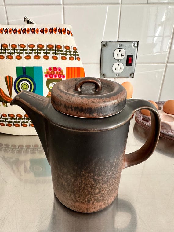 Ruska Arabia Finland MCM by Ulla Procope Stoneware Coffee Tea Pot