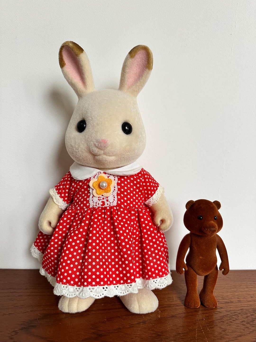 Sylvanian Families Large Freya Chocolate Rabbit Doll 28 Cm. Rare - Etsy