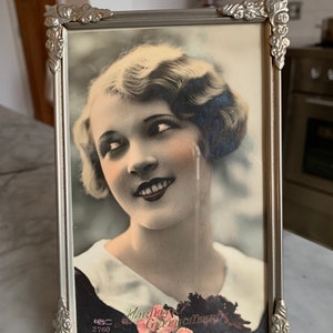 Fotolijst fotolijstje antiek normaal glas