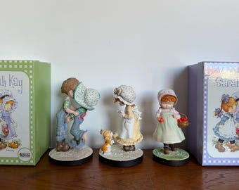 Vintage Sarah Kay Figurine | First Kiss Limited Edition | Hand